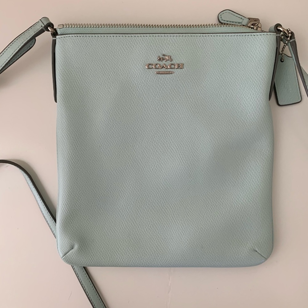 COACH Pebbled Leather Crossbody
